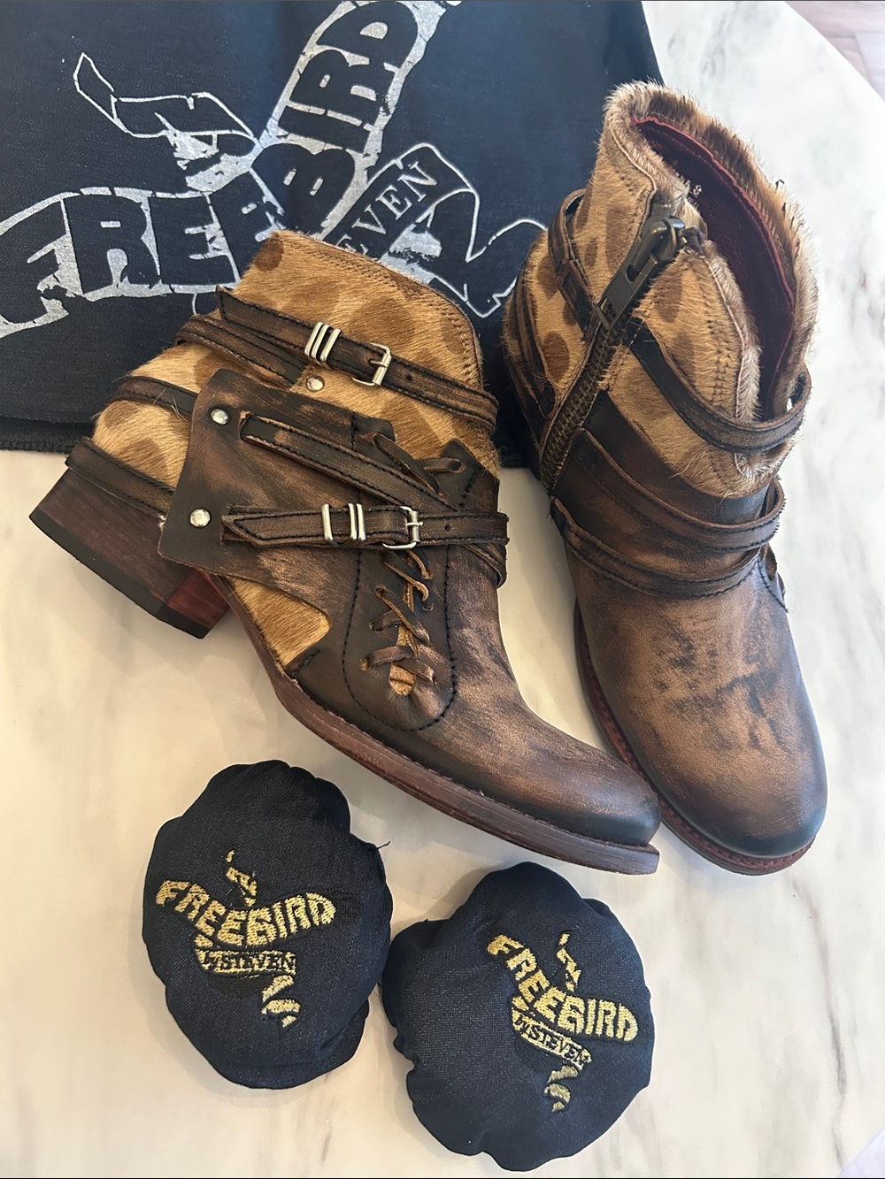 Freebird, size 9, Leopard Belfast